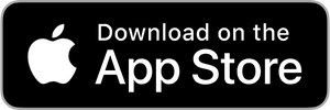 Black "Download on the App Store" button featuring a white Apple logo.