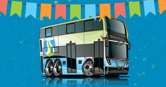 STA Double Decker Bus