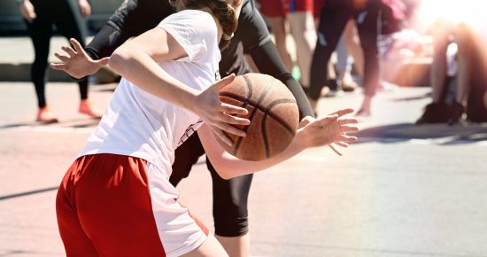 woman basketball player